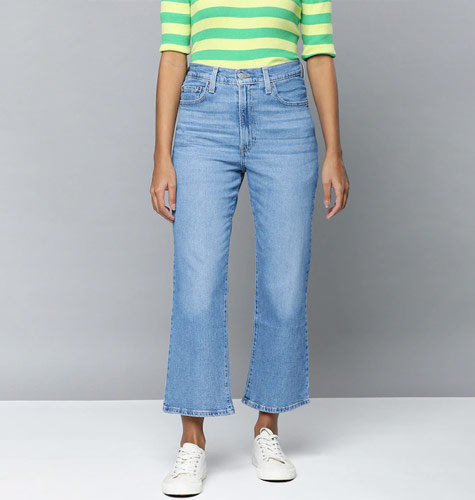 Women Blue Bootcut High-Rise Light Fade Stretchable Jeans